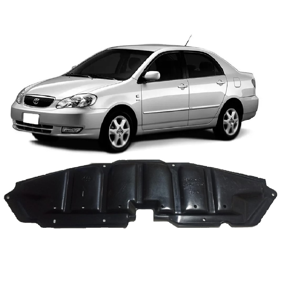 DEFLETOR PROTETOR INFERIOR PARACHOQUE COROLLA FIELDER 2003 2004 2005 2006 2007 2008