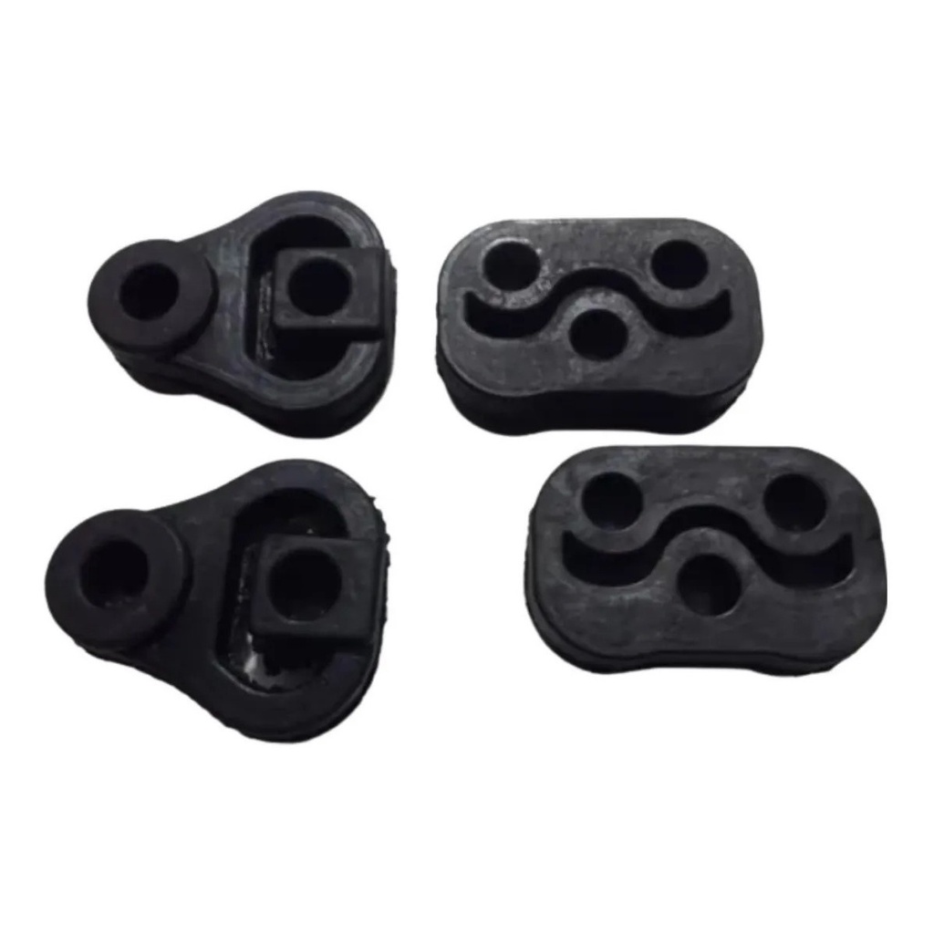 Borracha / Coxim Escapamento Automotivo Gm Onix Spin Sonic Novo Prisma Cobalt  4 Pçs