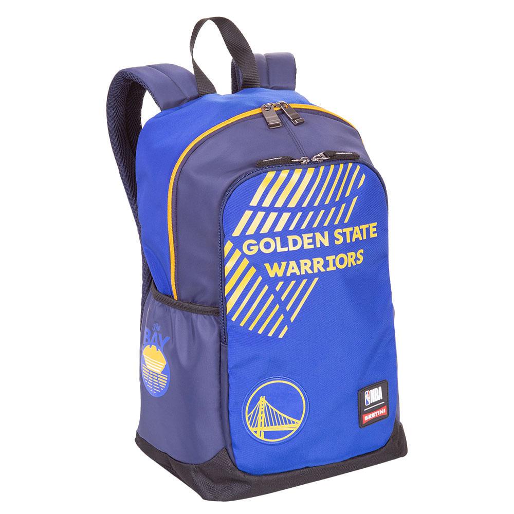 Detalhes do Mochila Grande NBA Magic - Golden State Warriors