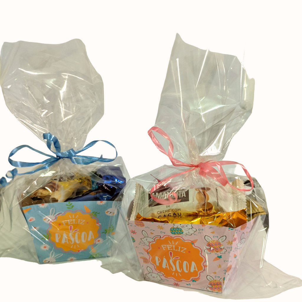 15 Cestinha da Páscoa Para Lembrancinhas Chocolates Bombons em Oferta na Shopee