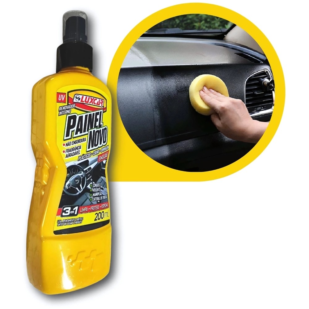 Detalhes do RENOVADOR DE PAINEL 200ML REVITALIZADOR 4900 LUXCAR