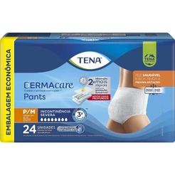 Roupa Íntima Tena Pants Dermacare P/M 24 unidades
