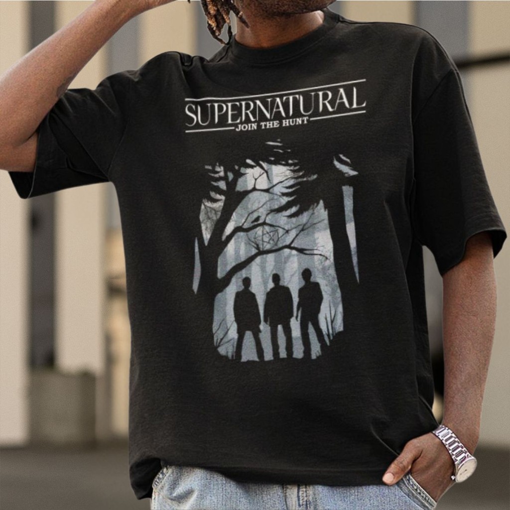 Camiseta Seriado Supernatural Irmãos Sam E Dean Irmãos Winchester Caçadores De Monstros