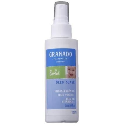 Óleo Corporal Bebê Tradicional Suave Granado - 120Ml