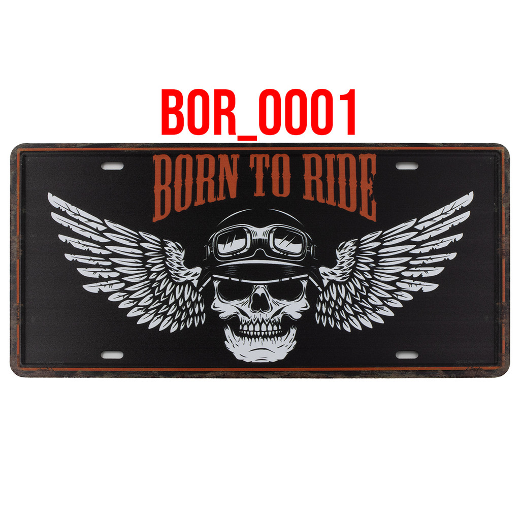 QUADRO PLACA DECORATIVA METAL MOTOQUEIROS MOTOROCK CAVEIRA em Oferta na Shopee