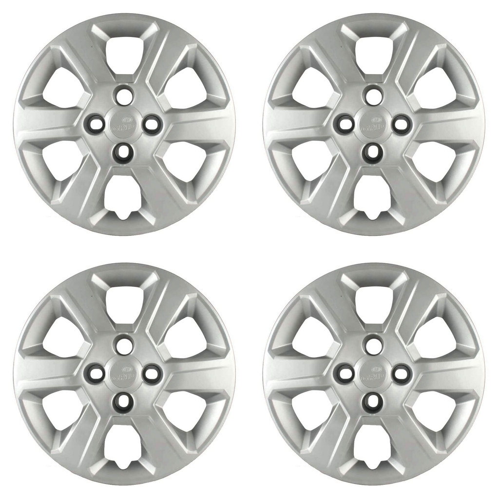 Calota Aro 15" cor Prata Mod Montana 11/20 (Jogo c/ 4 Calotas) Grid - 084CP-PTA-E - Spare Parts and Accessories for Vehicles