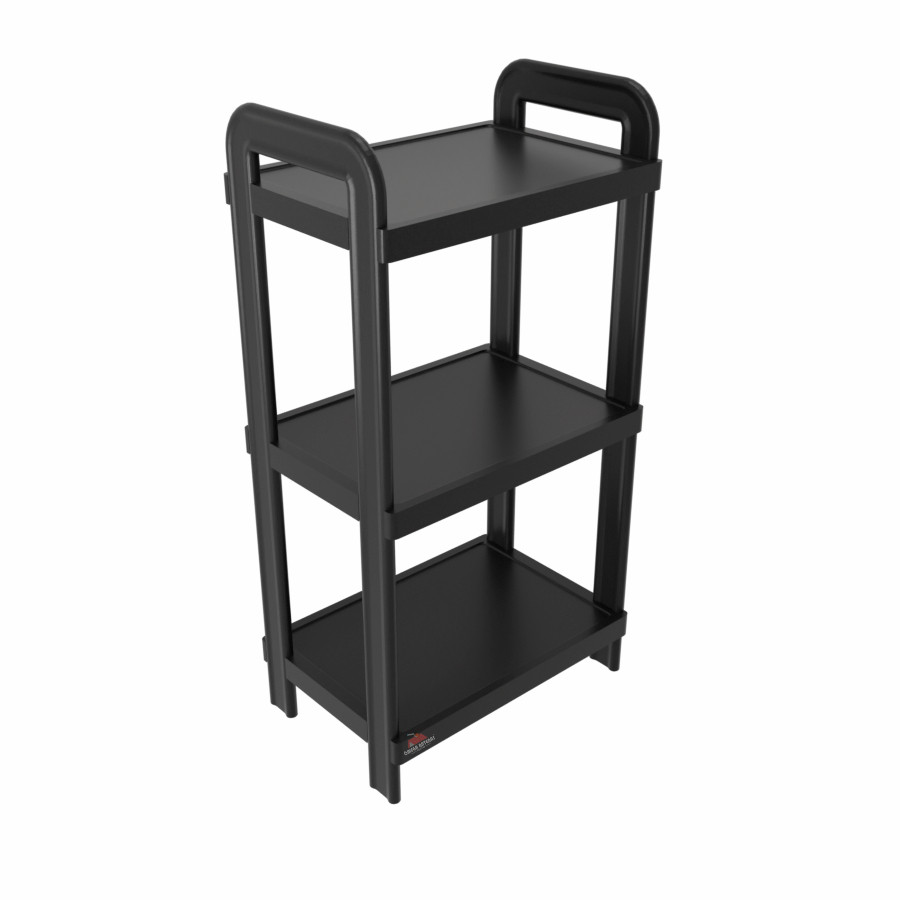 Estante Prateleira Modular Multiuso Organizadora Plástico com 3 Prateleiras em Oferta na Shopee