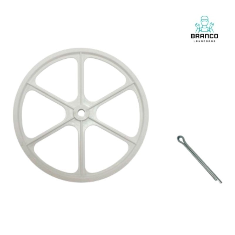 Polia Agitador Tanquinho Colormaq Lcm + Cupilha - 9kg - 10kg - 11kg