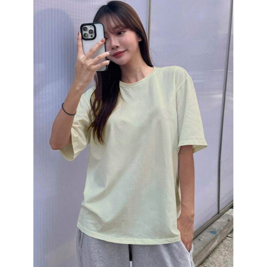 Camiseta Básica Feminina Old School Casual Blusa Unissex Academia Camisa Oversized Swag Tumblr
