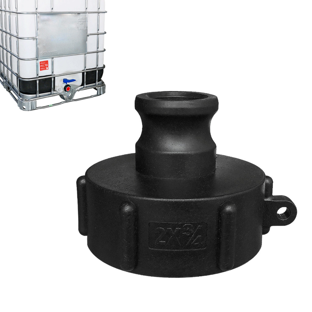 Conexão Container Ibc 1000l Engate Rápido Camlock 2x3/4 Pol