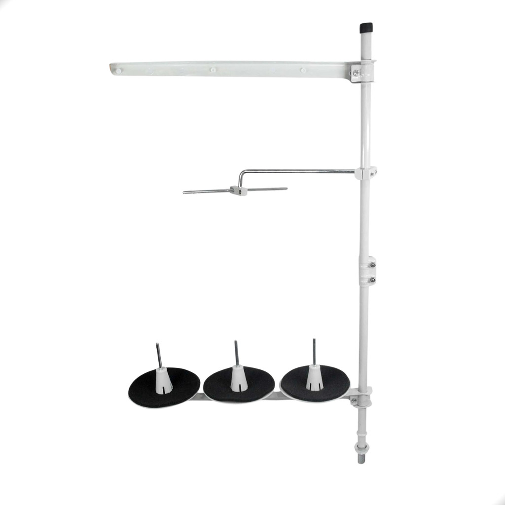Porta Fio De 3 Cones - Para Máquina De Costura Overloque
