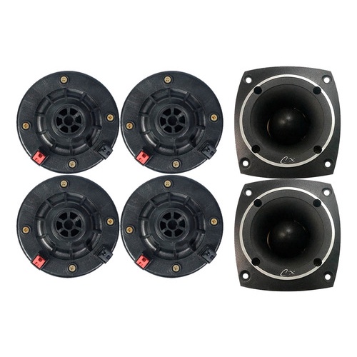 KIT 4 DRIVER 2 TWEETER COMPET 150W 8 OHMS SOM em Oferta na Shopee