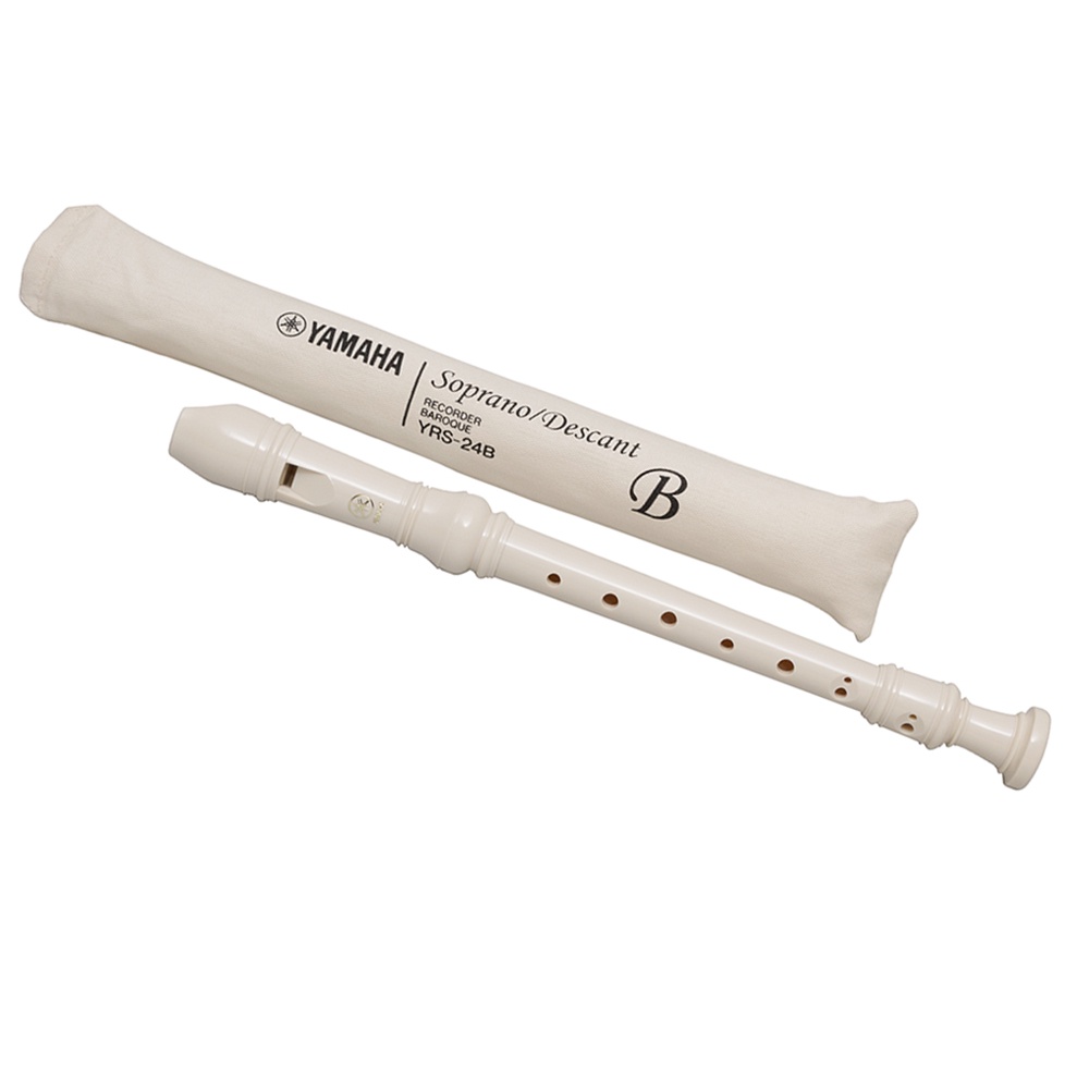 Flauta Doce Soprano Barroca Em C YRS-24B Yamaha