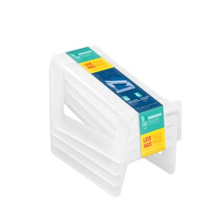 Organizador para Calçados Plástico para 4 Pares Cristal Ordene