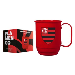 Caneca de Alumínio Cerveja Chopp Flamengo Mengo Mengão  500Ml em Oferta na Shopee