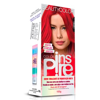 Creme Tonalizante Beautycolor Inspire Red Hot 100g