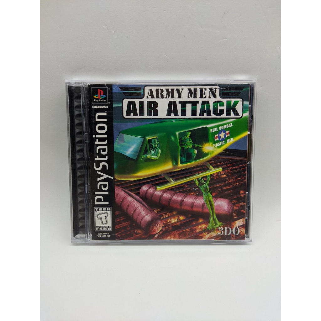 jogo army men air attack original ps1 black label