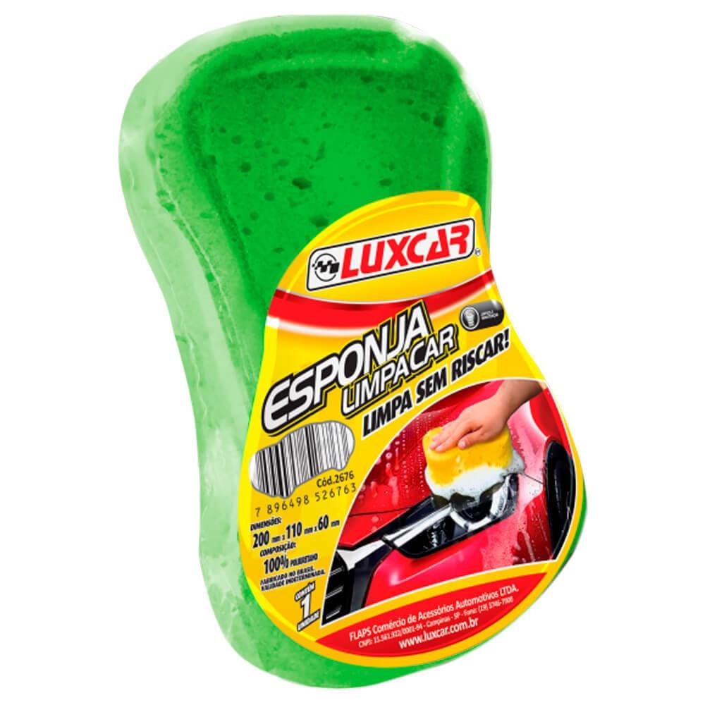 Esponja Lavar Carro Poliuretano Limpacar Luxcar