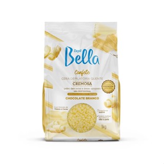 Depil Bella Cera Depilatória Confete Chocolate Branco 1kg