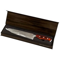 Faca em Aço Inoxidável e Cabo em Madeira Steel - MOR em Oferta na Shopee