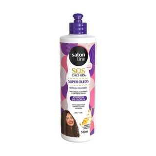 Ativador De Cachos Salon Line Super Óleos 500Ml em Oferta na Shopee