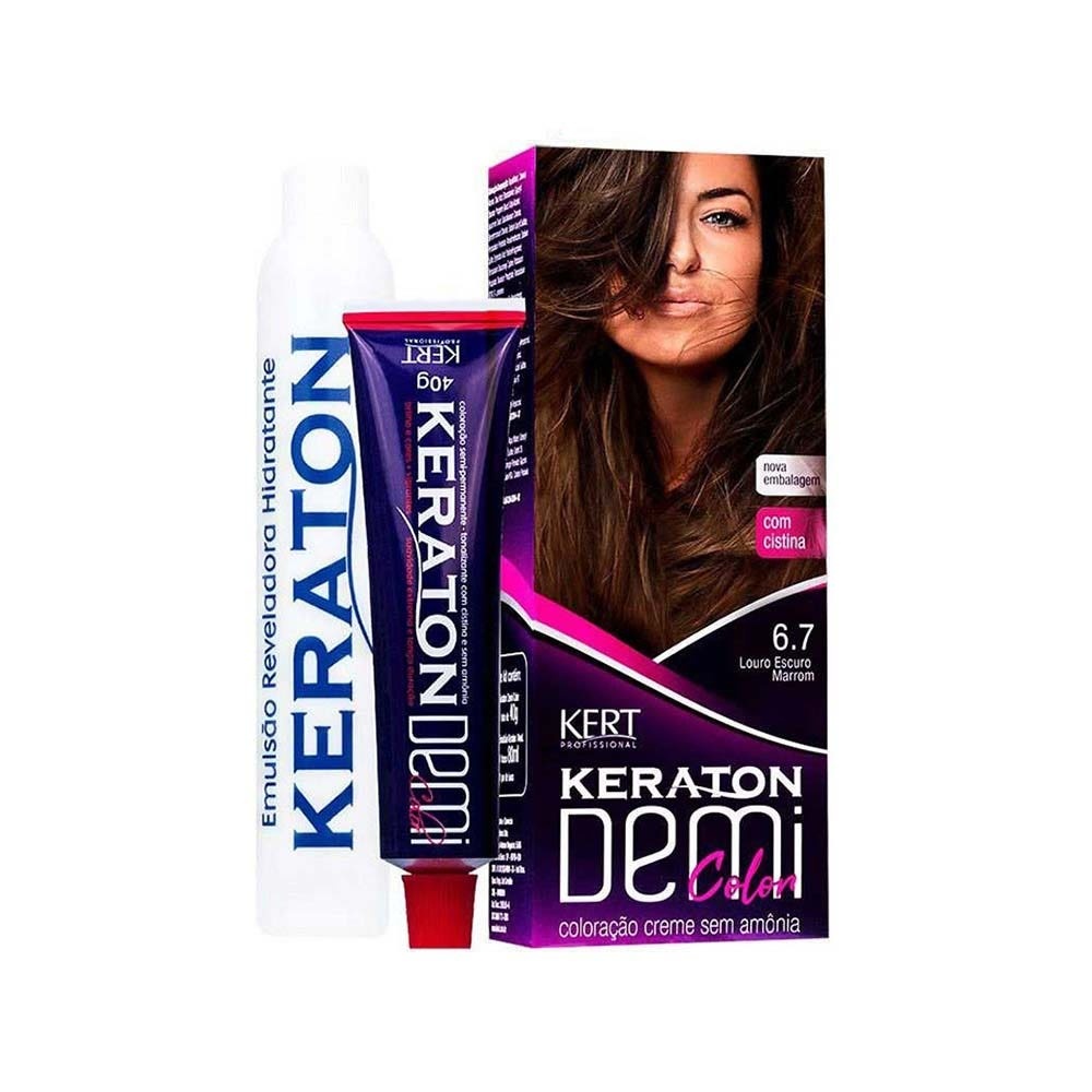 Tonalizante Demi Color 6.7 Louro Escuro Marrom em Oferta na Shopee