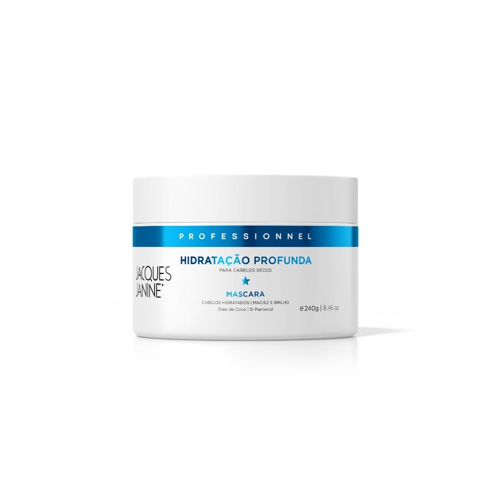 Máscara Capilar Jacques Janine Professionnel Hidratação Profunda 240ml em Oferta na Shopee