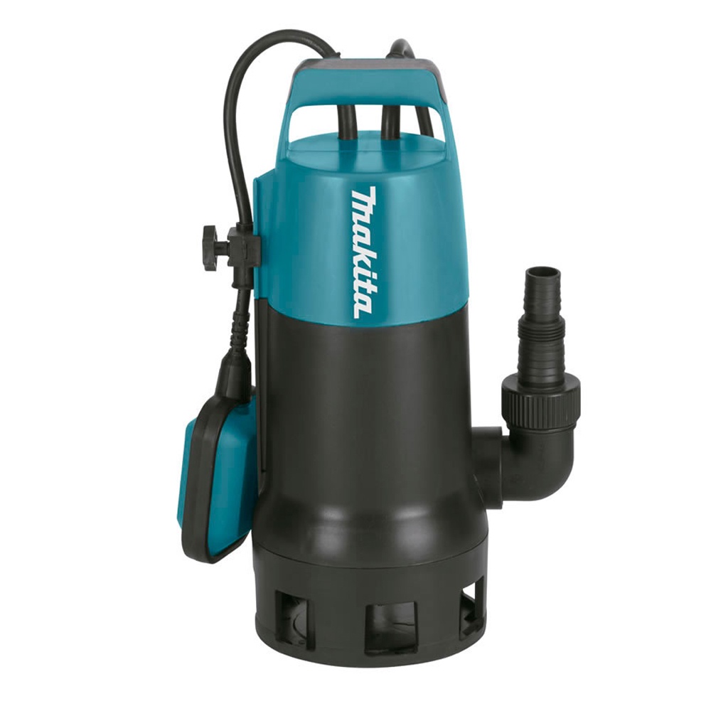 Bomba Submersa 1100W Água Suja Drenagem Piscina Esgoto Até 10 Metros Makita