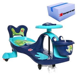 Carrinho Rolimã Infantil Azul Menino Barato Volante Car Led
