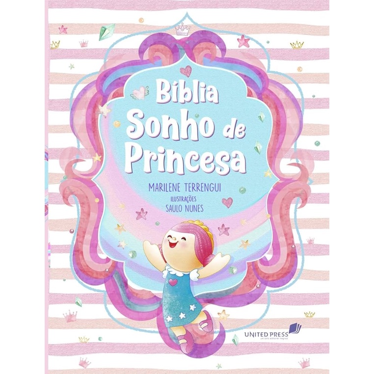 Bíblia Sonho de Princesa | Capa Dura em Oferta na Shopee
