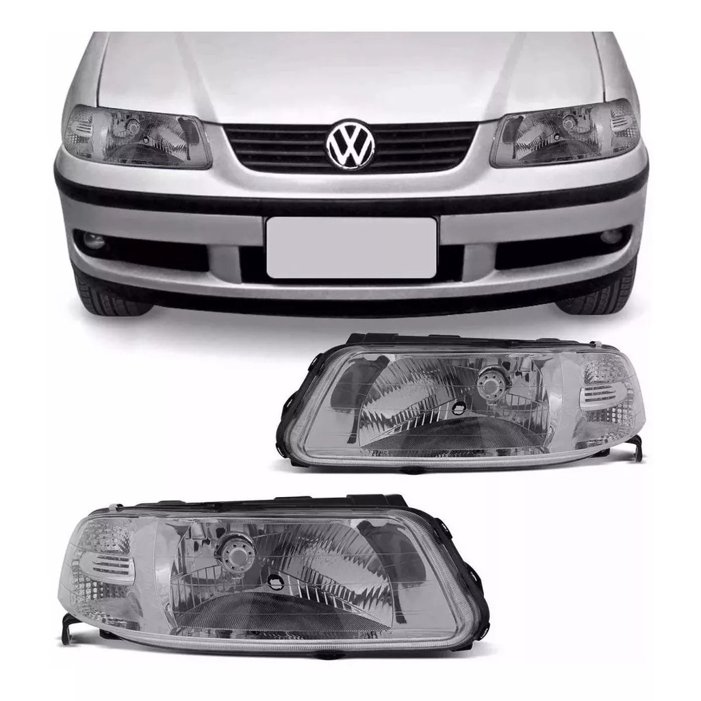 Par Farol Gol G3 99 00 01 02 03 Monoparabola Foco Simples