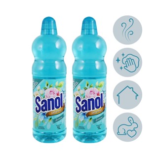 Kit 2 Limpador Perfumado Jasmine Sanol 1lt