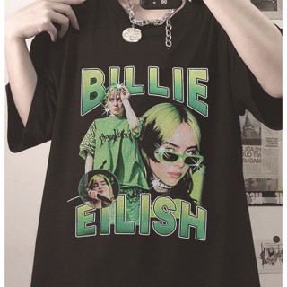 Camiseta Unissex Billie Ellish Vintage Algodão Alta Qualidade Envio Rapido Plus Size