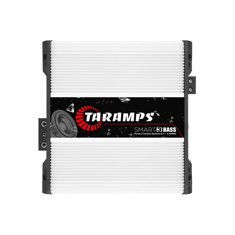 Módulo Amplificador Taramps Smart 3 Bass 3000 Watts RMS 1 Canal - Multi-Impedância 0,5 a 2 Ohms