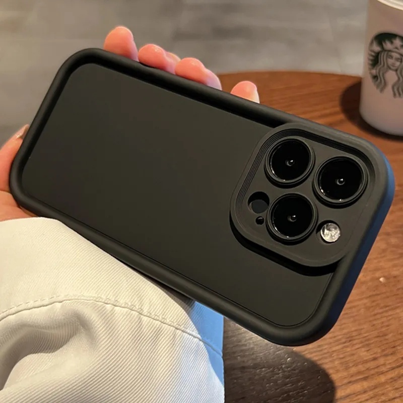 Capa De Telefone Simples De Silicone De Luxo Para Xiaomi POCO X3 F6 F3 F5 X5 X6