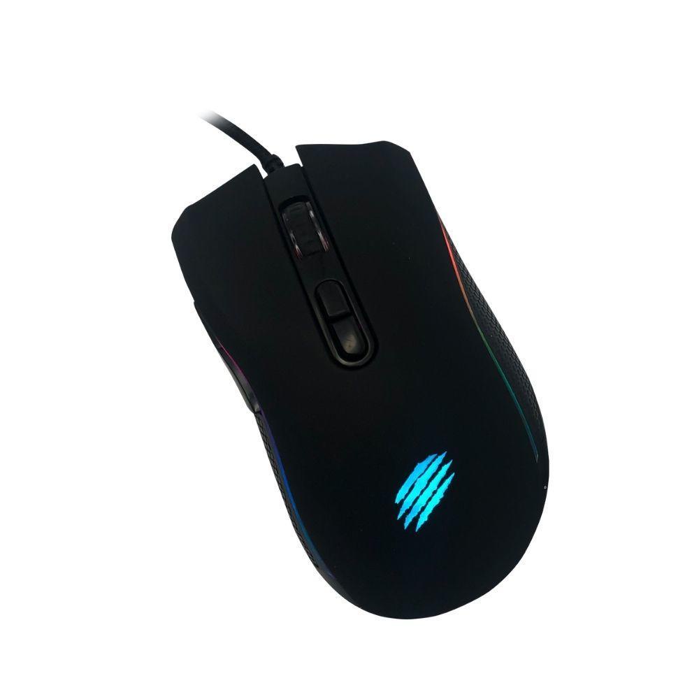MOUSE GAMER OEX ONYX MS324 RGB PRETO