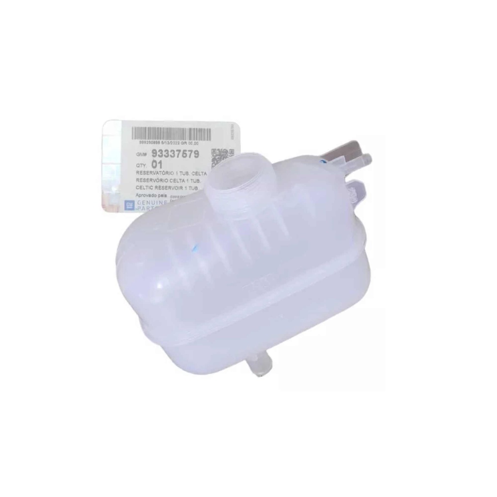 RESERVATORIO DE AGUA DO RADIADOR CHEVROLET CELTA 2007-2019 / CHEVROLET PRISMA 2007-2019  GM ( 2 SAIDAS ) - BARRA PARTS - 93337579