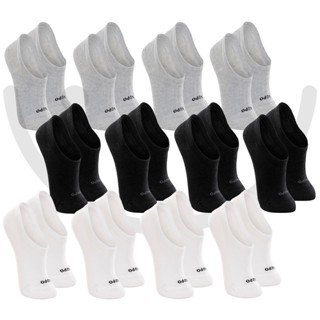 Kit com 12 Pares de Meias Sapatilha Infantil Unisex Lupo
