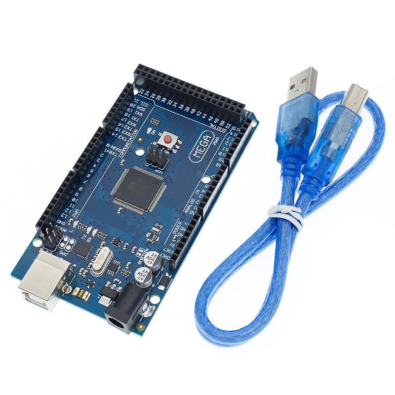 Placa De Desenvolvimento MEGA2560 R3 Nova 2560 R3 ATMEGA16U2-MU + Cabo USB