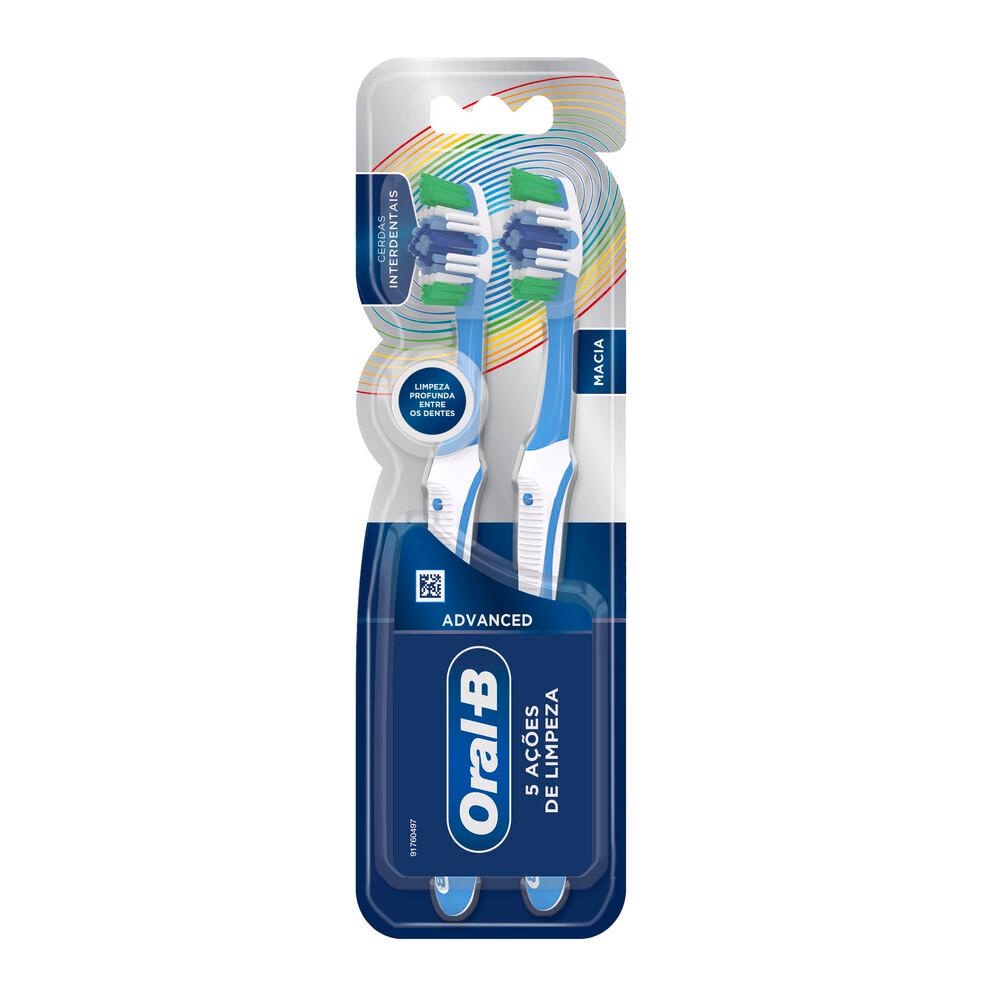 Escova Dental Oral-B Complete 40 5X Ação De Limpeza Leve 2 Pague 1 em Oferta na Shopee