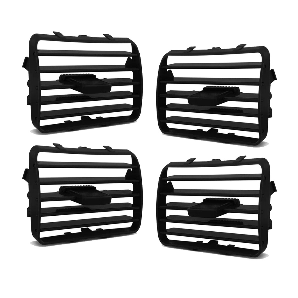 Kit Tela Difusor Ar Gol Parati Saveiro G3 99 2000 2001 2002 2003 2004 2005 Preto