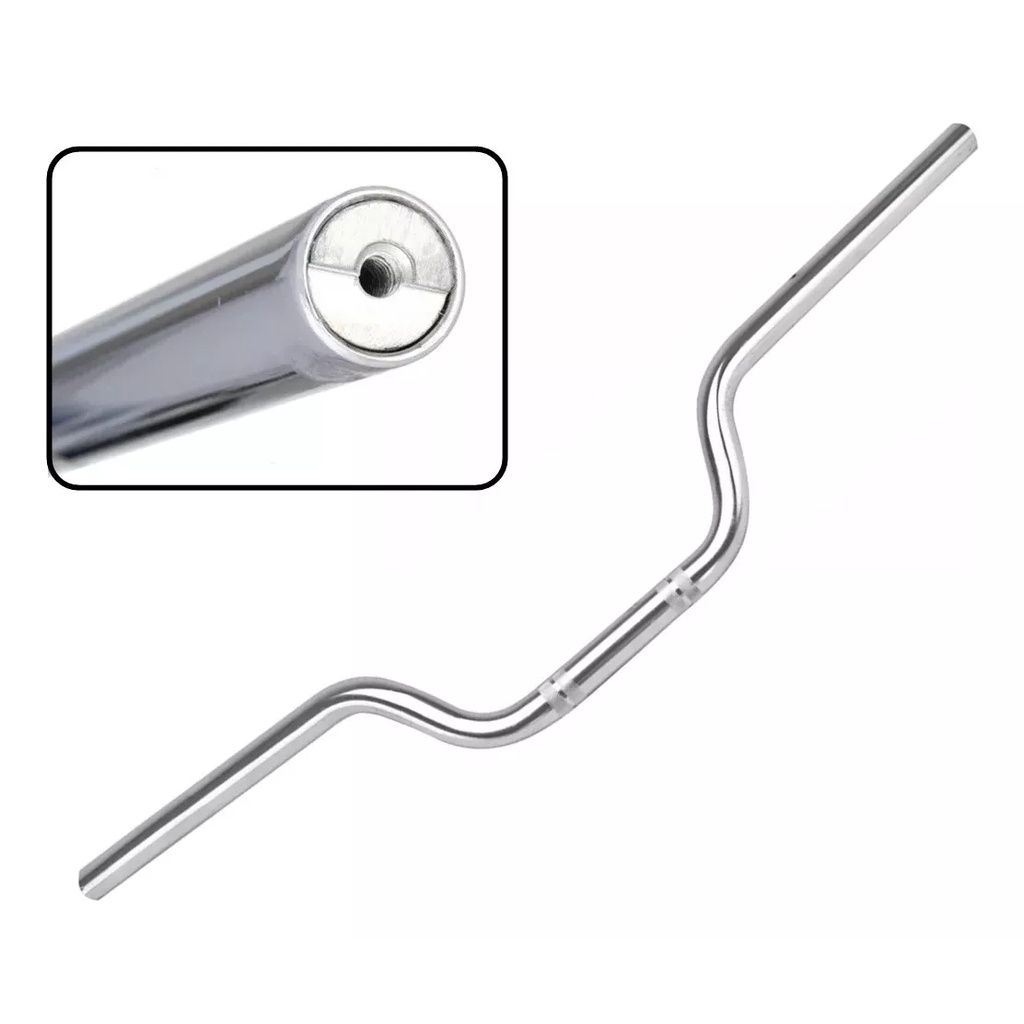 GUIDÃO GUIDOM TWISTER CBX 250 2001 ATÉ 2008 / STRADA CBX 200 1994 ATÉ 2001 CROMADO POLIMET