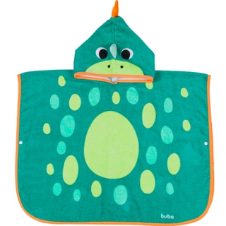 Toalha Poncho Zoo Dino 100% Algodão 17067 - Buba em Oferta na Shopee
