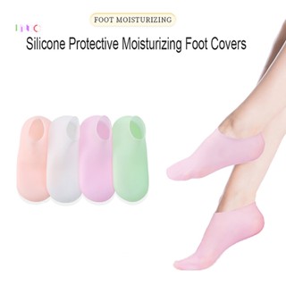 Uequilibrium Spa Meias De Silicone Gel Hidratante Ferramentas Para Esfoliar E Prevenir Rachaduras Secas Protetor De Remoção De Pele Morta Novo