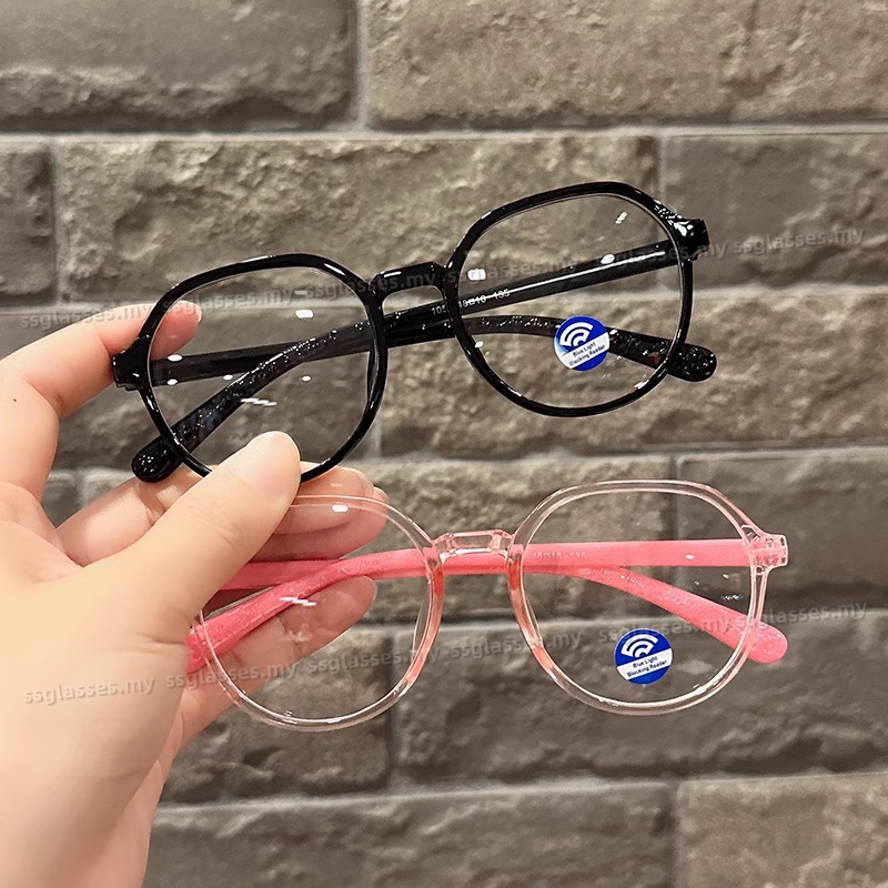 Armação De Óculos Anti-Luz Azul Para Crianças , Gel De Sílica Ultraleve , Macio , Radiação , Bebês , Estudantes , Redond em Oferta na Shopee