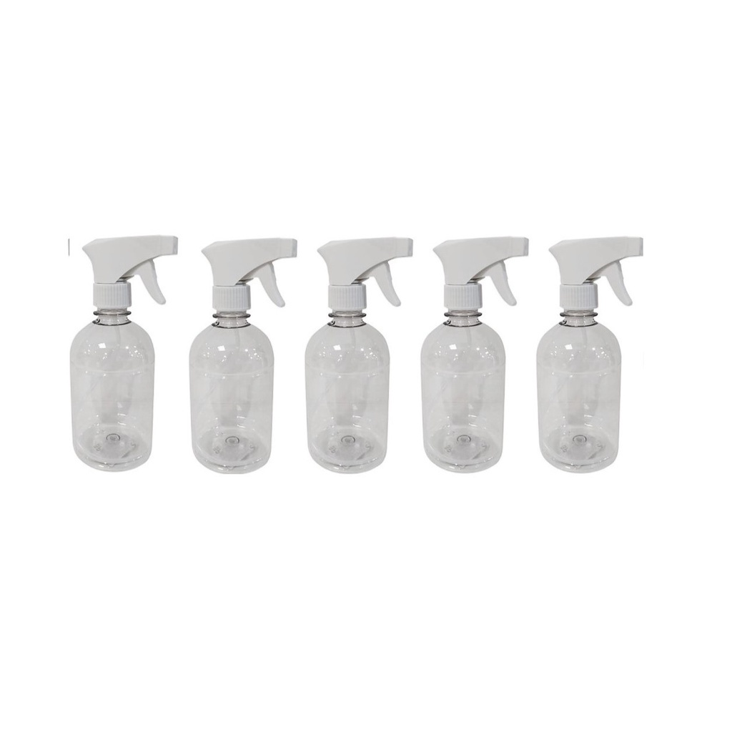 Kit 5 Frasco Pulverizador Borrifador 500ml