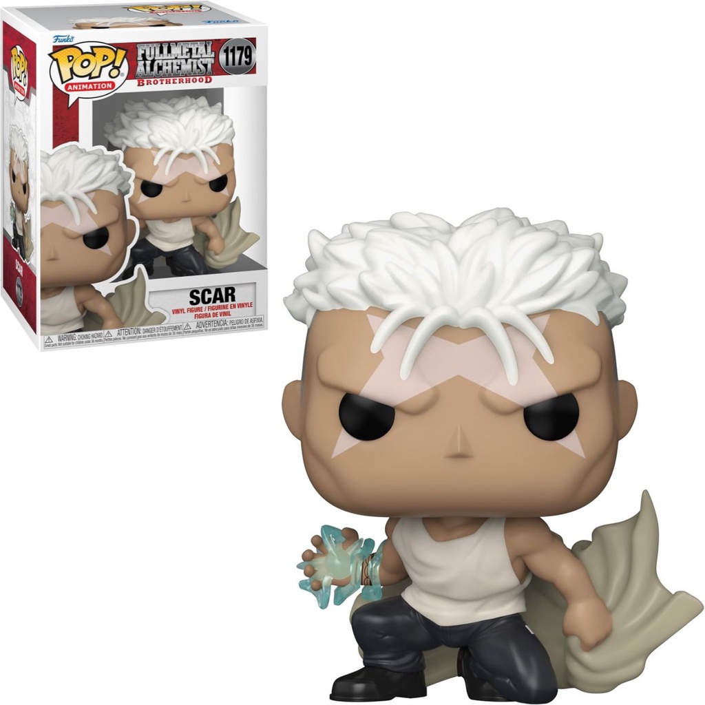 Funko Pop Scar 1179 Pop Animation Fullmetal Alchemist