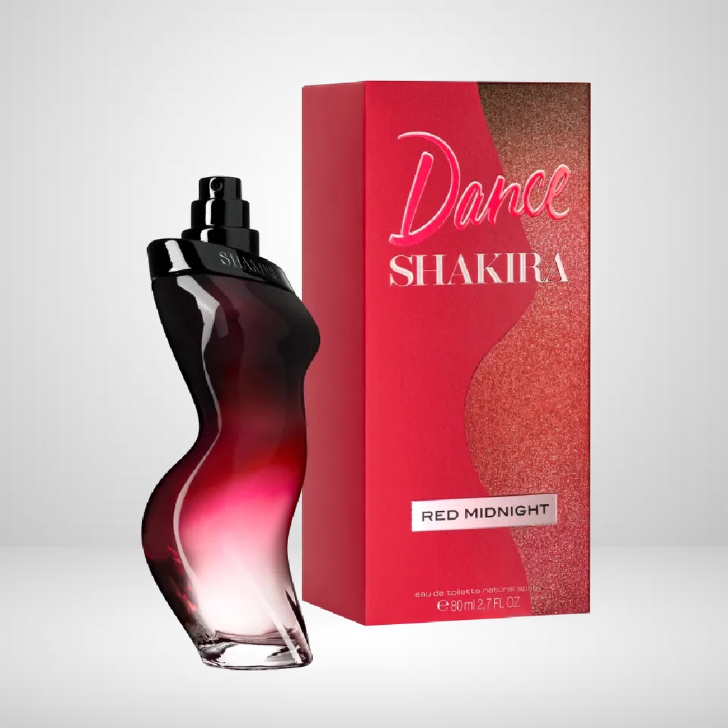 Perfume Shakira Dance Red Midnight - Feminino - Eau de Toilette 80ml
