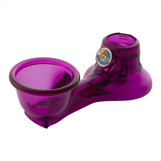 Bebedouro Vida Mansa Mini - Violeta Transparente em Oferta na Shopee