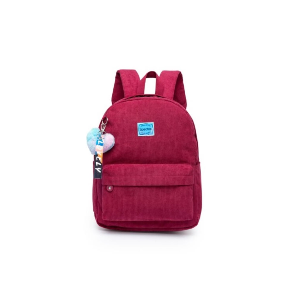 MOCHILA SPECTOR VELVET VERMELHO   SP3133